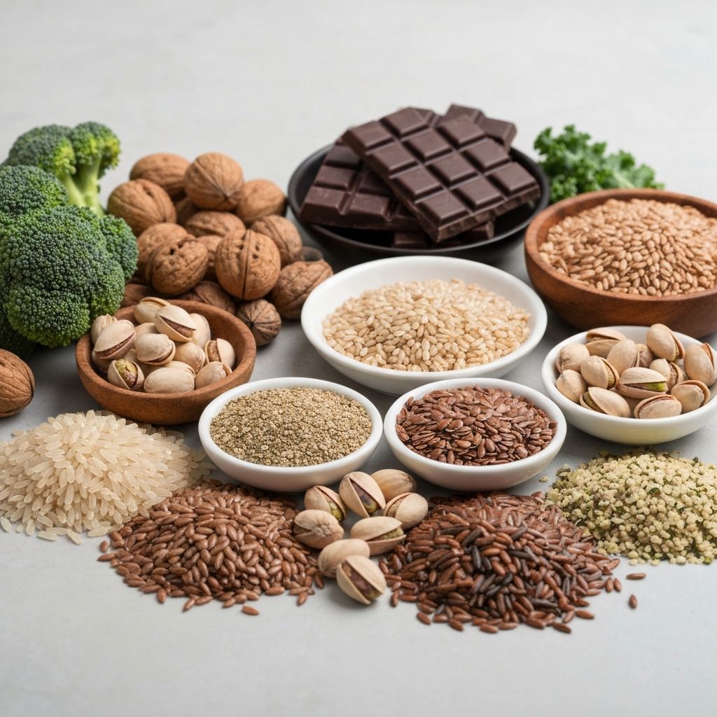 Natural sources of vitamins and minerals